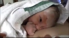New Born Baby Flips The Finger At Dad
