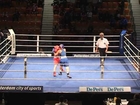 Women's boxing. Gnevanova Svetlana (RUS) - Knyaz Nataia (UKR). 1/2 finals. round 2.