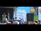 Toki Wright & Big Cats performing at the Hip Hop Harambee