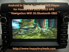 Android Auto DVD Player for Honda CRV 2012-2015 GPS Navigation Wifi 3G Bluetooth