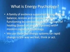 Energy Psychology: New frontier in mental and emotional health
