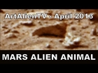Mars Alien Animal Head: NASA Curiosity Camel Anomaly: Noiselab 