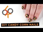 Candy Corn Nails: Look DIY Halloween