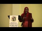 Speech on Allama Iqbal Day 2013  by Mahnoor - Pak Cultural Society, London