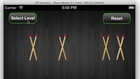 cross match stick iPhone android game solution gamecenter