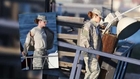 Kristen Stewart Reports For Duty on Camp X-Ray Set