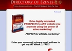 Ad Blaster - Directory Of Ezines 2.0 - Direct Traffic (200,000 people) To Your web site