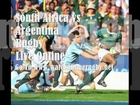 Watch South Africa vs Argentina 17 Aug 2013